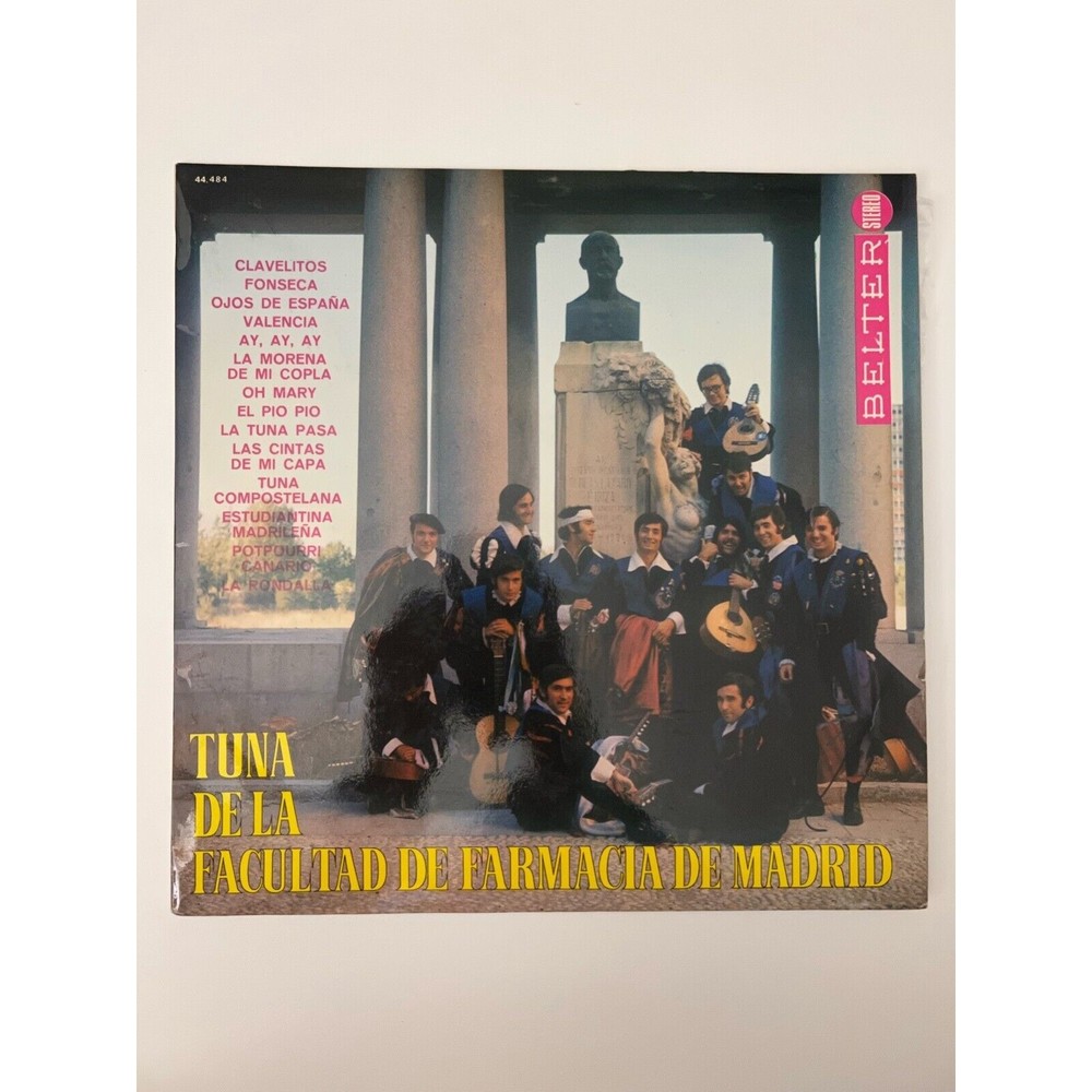 Tuna De La Facultad De Farmacia De Madrid LP Belter 44 484 Autographed? EX